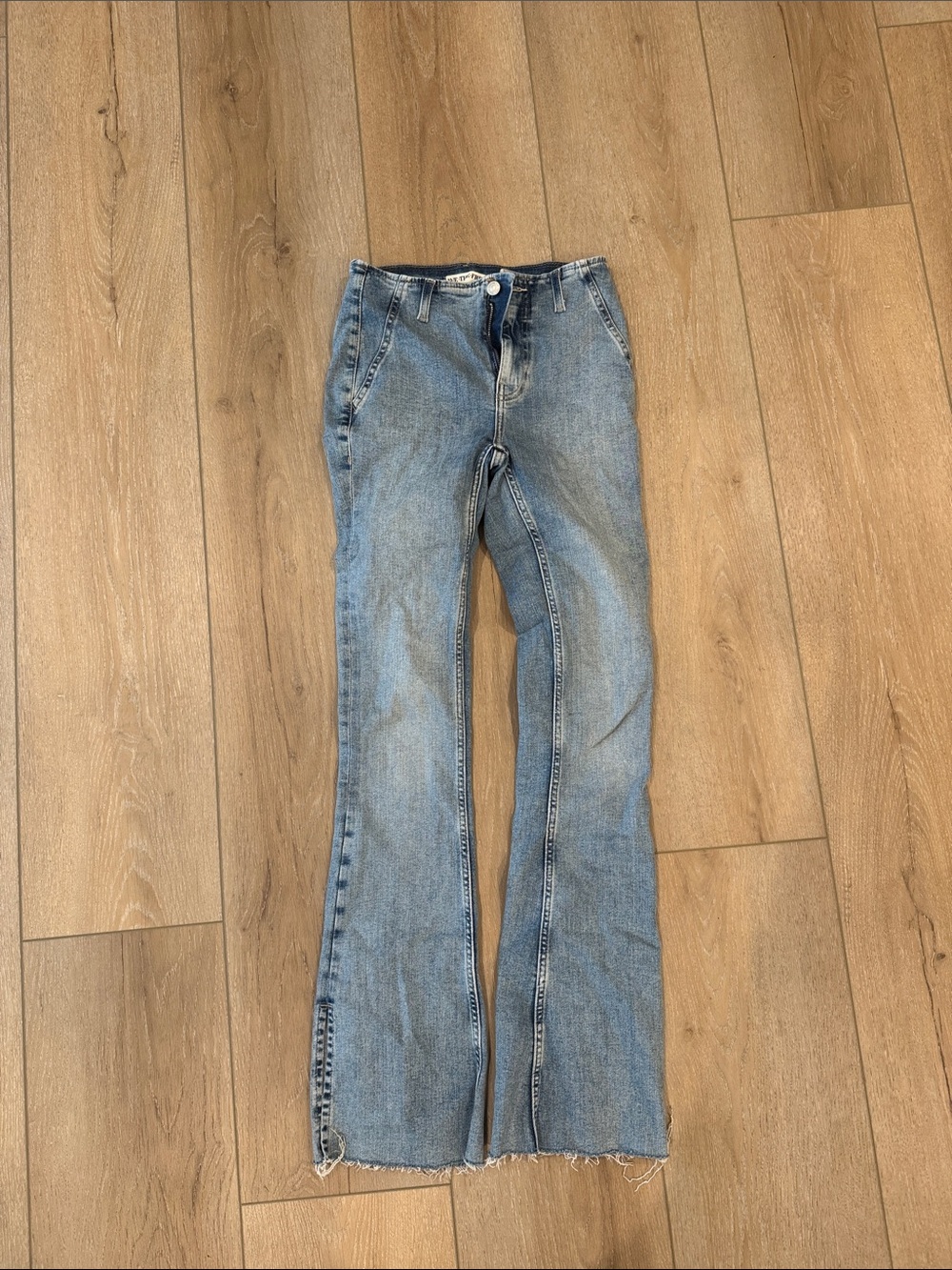 We The Free Light Blue Flare Jeans